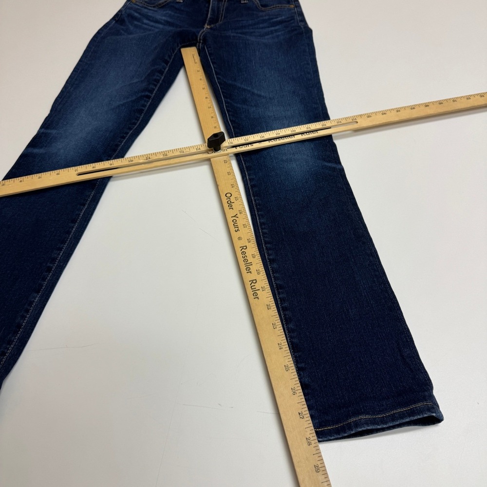AG Adriano Goldschmied Jeans Women 24R Blue The Harper Essential Straight Leg - Picture 10 of 10